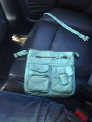 I bought a purse at Clair's and after using it twice the strap broke. When I went to return it the refused to take it back.