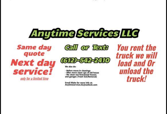 Anytime Services