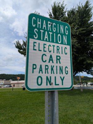 EVlink Charging Station, South Charleston
