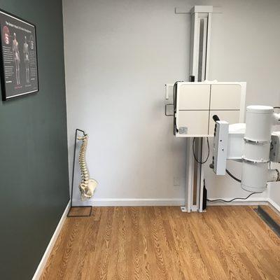 On site digital x-ray unit.