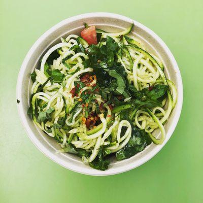 Zucchini noodles