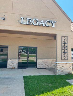 The business store front