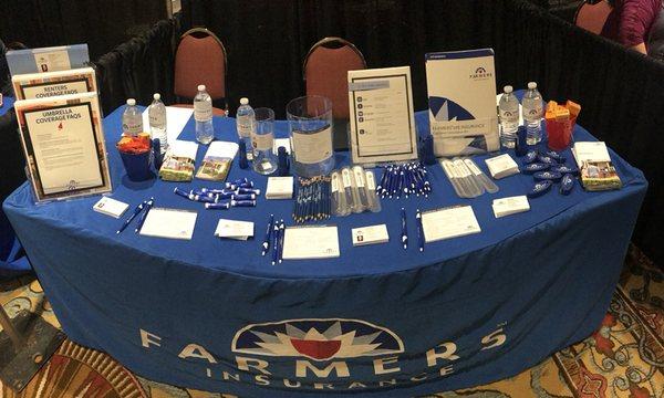 Set up at the Fox 21 Foxy Moms Expo. What a wonderful event to be a part of