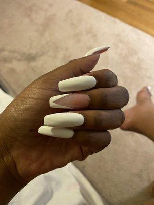 My nails are mad big and bulky like tf