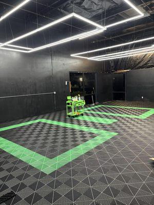 Flooring is finally finished.