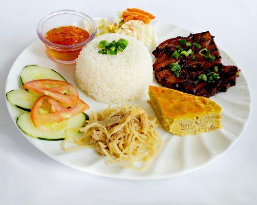 Pork chop combination