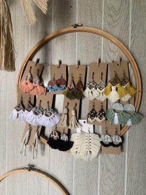 For sale inside the salon