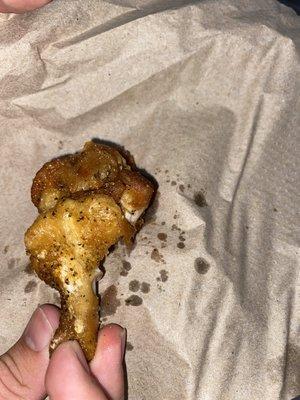 Poor quality dry 6 Wings