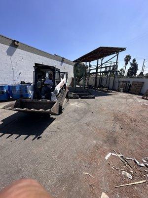 Commercial Demolition project in Baldwin Park, Ca