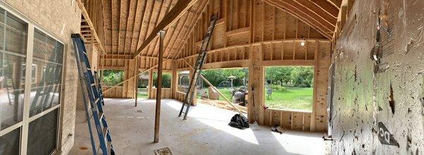 Work in progress for 20' x 30' room.