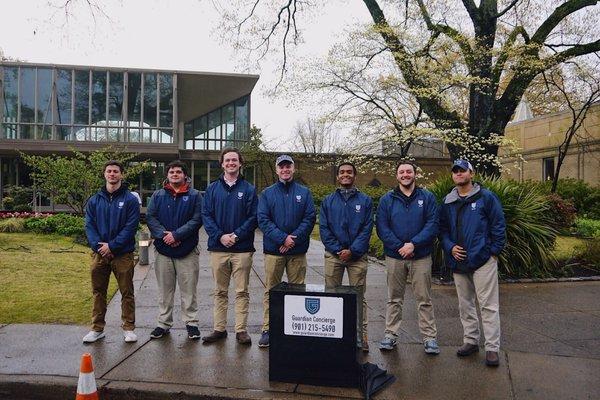 Guardian Concierge, the premiere valet service in the Mid South.