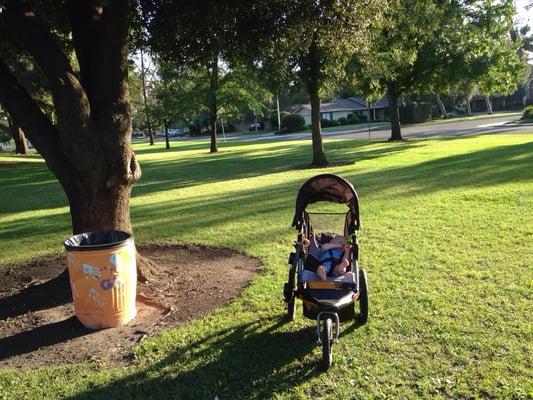 A bit hot but really nice out