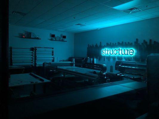 Structure Custom Signage