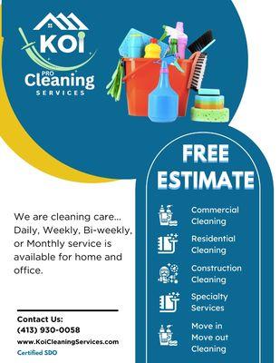 Koi Pro Cleaning Services