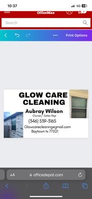 Glow Care Cleaning