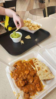 Butter Naan, 16 oz. Butter Chicken Curry