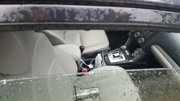 Keeping your car on the street with the windows down you guys suck