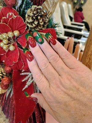 Christmas nails 2