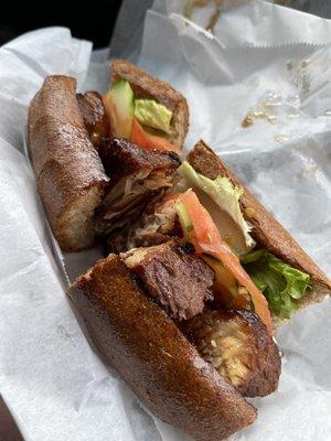 Monday special ? Adobo Pork Belly Sandwich Roll $10