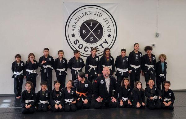 BJJ society kids class May 2025