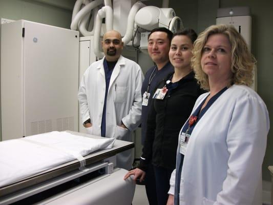 Some of the Imaging team at Lodi Health.