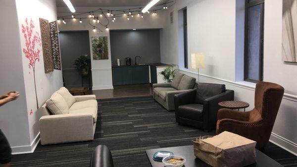 Relax, chat, have a coffee...