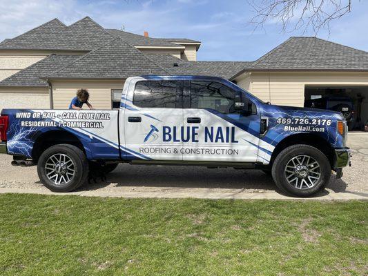#bluenailroofing
