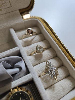 All 3 rings polished