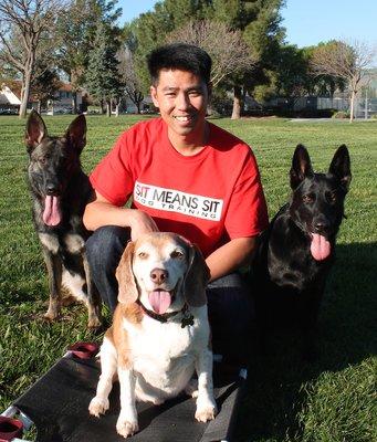 The Sit Means Sit South Bay team hanging!