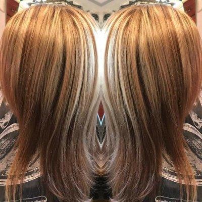 Two tone color & highlight