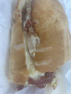 Half of a Pastrami Sub