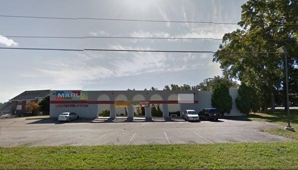 Front of Marlo Liquidation Center in Fredericksburg off of Plank Rd.