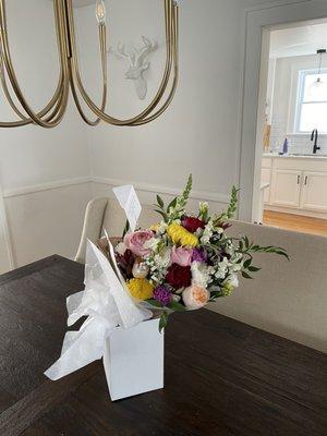 Rosie's Bouquet + Extra Luxe Seasonal Blooms