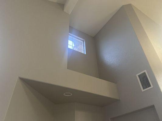 Needed help with painting high ceilings