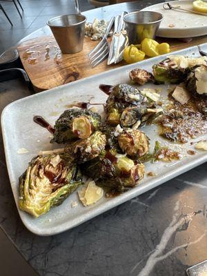 This is the Brussel sprouts. Not bad, but nothing to go Gaga over.