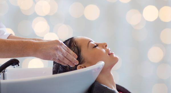 Treat yourself to shampoo blow out. Book today at Fusion Salon Aveda Jacksonville, Fl.