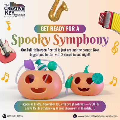 Join Halloween Event on 1st November.