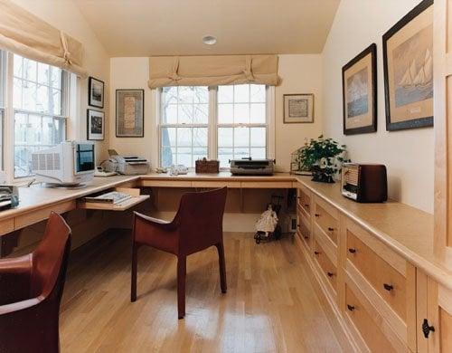 Maple home office