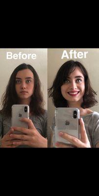 Great haircut experience with Francesca!