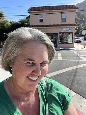 Fresh cut outside The Refinery