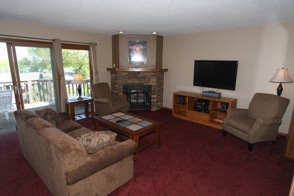 Your comfortably appointed living room.