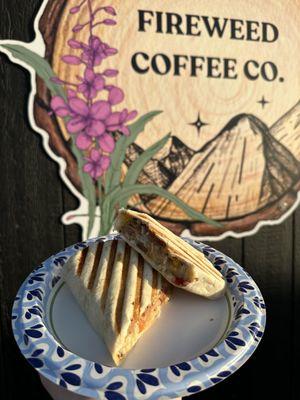 Roasted Veggie & Chicken Burrito