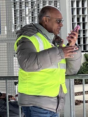 Channelside parking garage inconsiderate smoker.