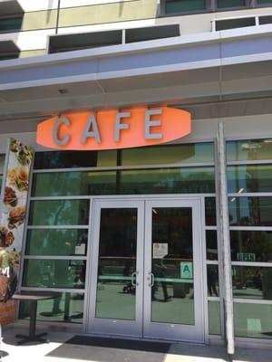 The cafe on West LAs campus