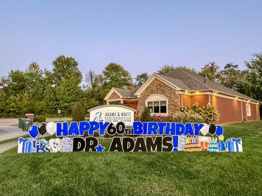 Big Occasion Yard Greetings