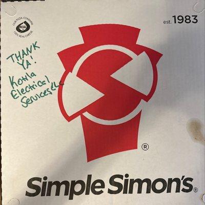 Simple Simon's Pizza