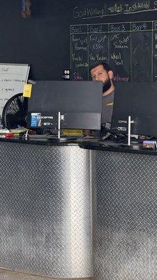Garage Front Desk