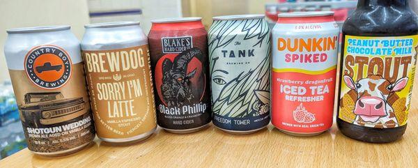 Awesome drank selection