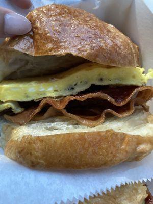 Bacon Bacon, Egg & Cheese Croissant 5/5
