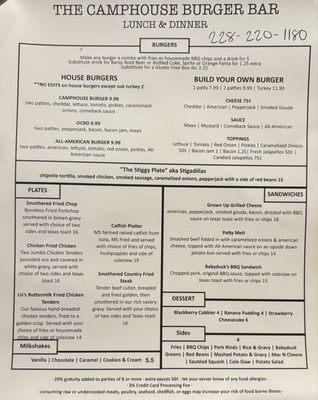 The Camphouse Burger Bar